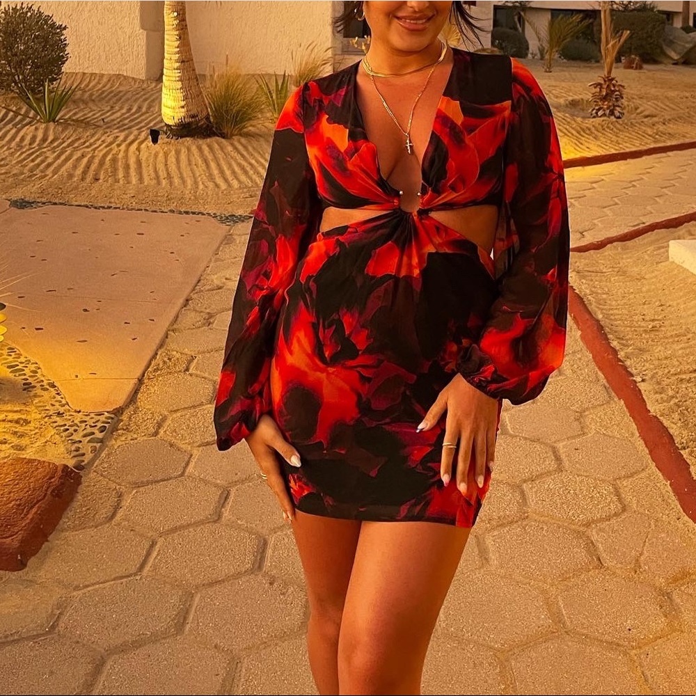 Runaway the Label Red Dress - Picture 5 of 6